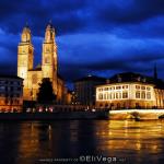 Zurich_Grossmunster & Reflections